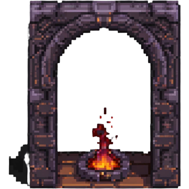 Minecraft Nether portal emoji