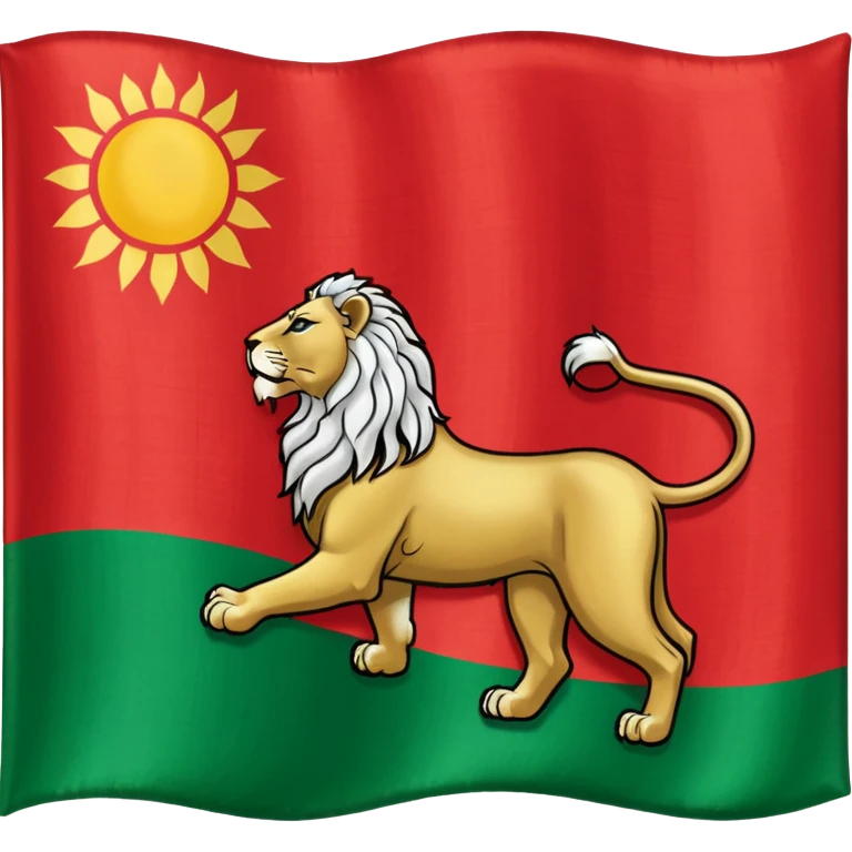 Flag of Iran qajar emoji
