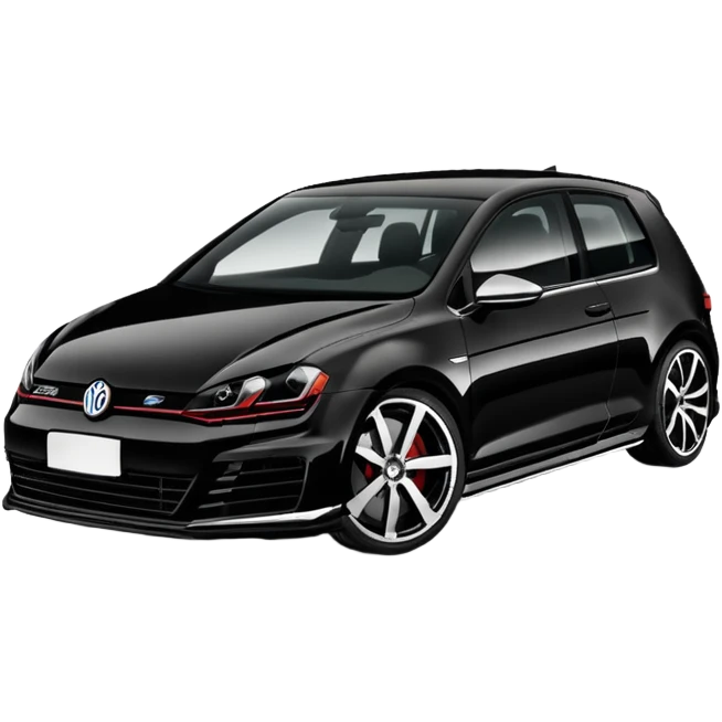 Black Edition Golf R MK7  emoji