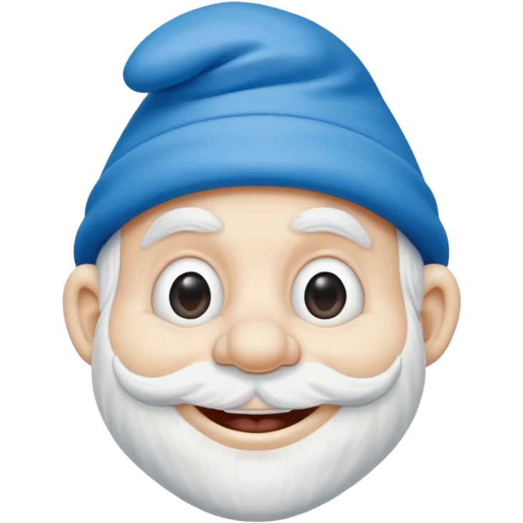 Papa smurf emoji