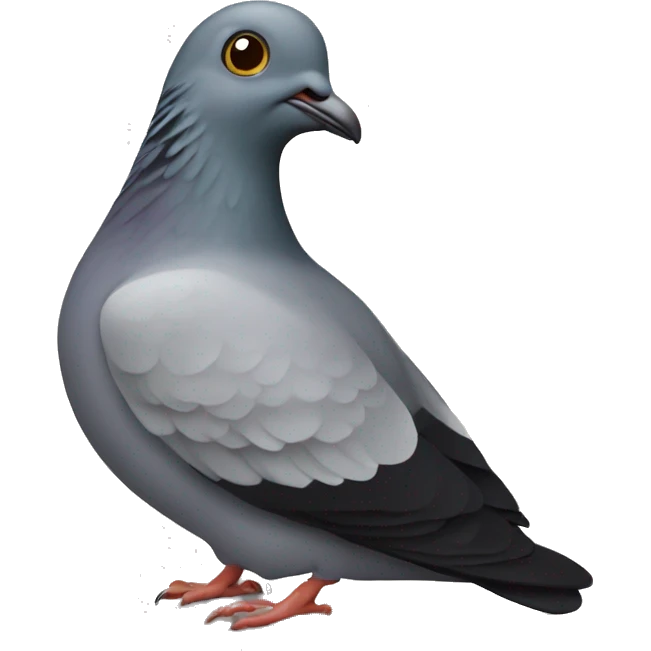 pigeon bagel emoji