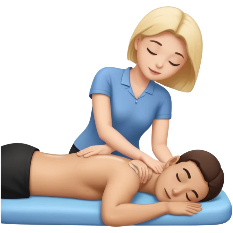 Back massage emoji