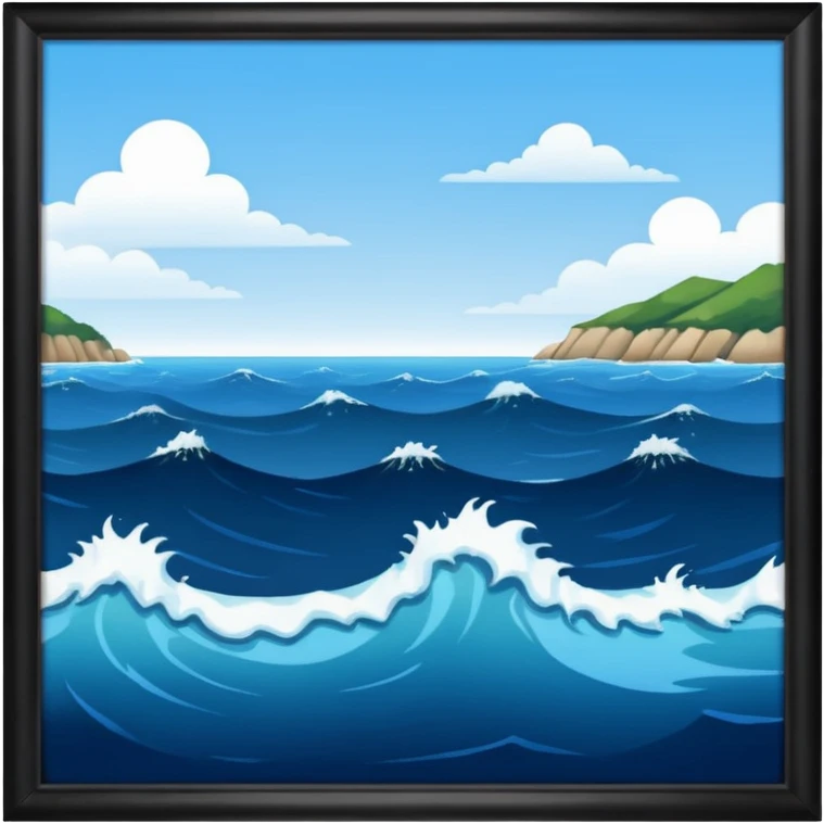 importing, sea. emoji