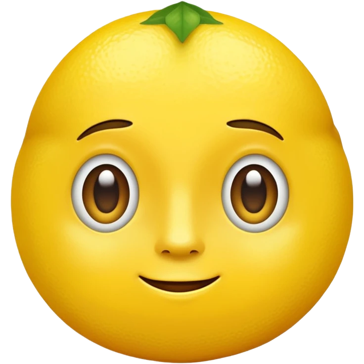 a yellow lemon
































 emoji