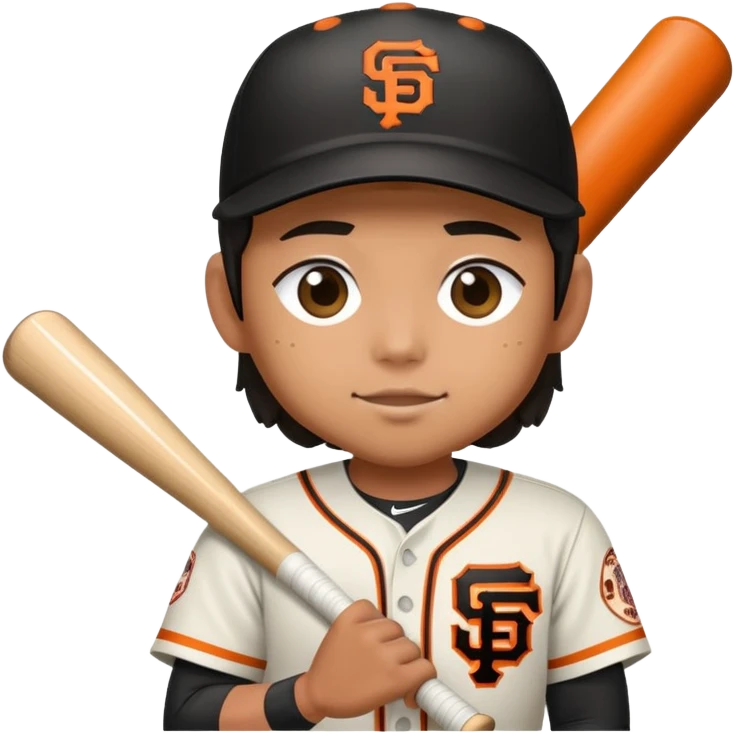 SF Giants Japanese baseball player  emoji