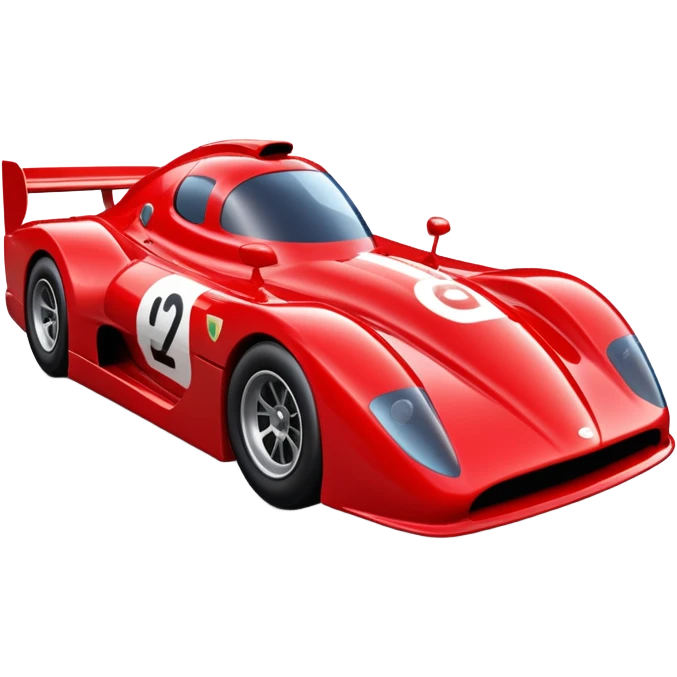 red race car emoji