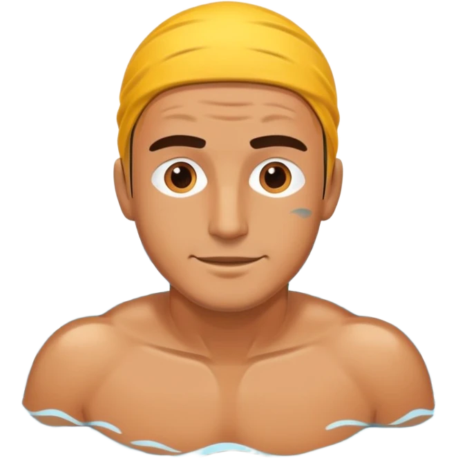 Man swimming emoji