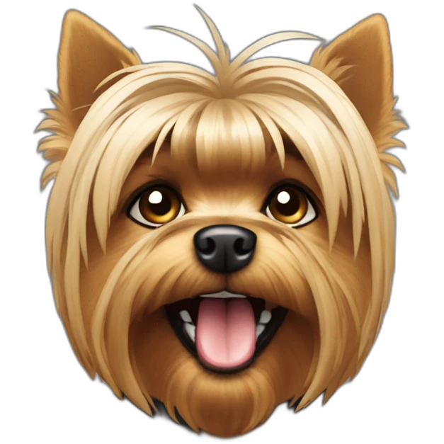 angry yorkie emoji