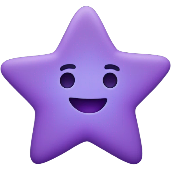 stars violet emoji