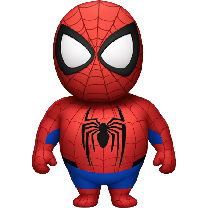 Fat fat fat spiderman emoji