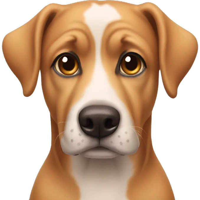 Dog with puppy dog eyes  emoji