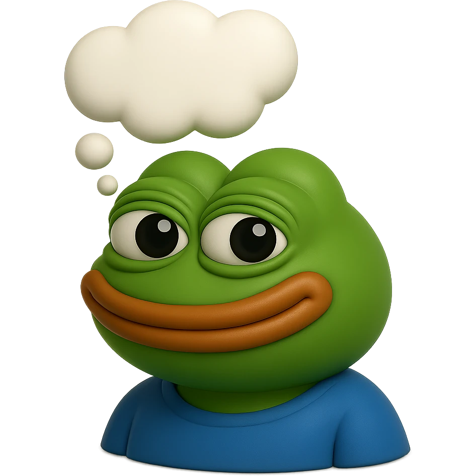 recreate this make sure he is looking at viewer, keep drop shadows emoji