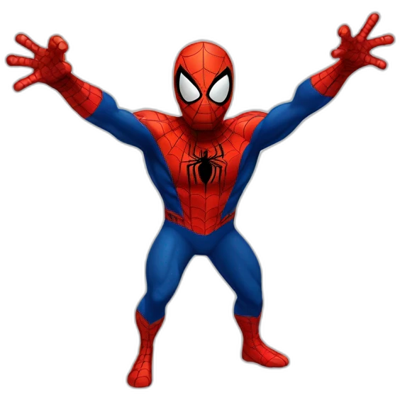 spiderman say hello emoji