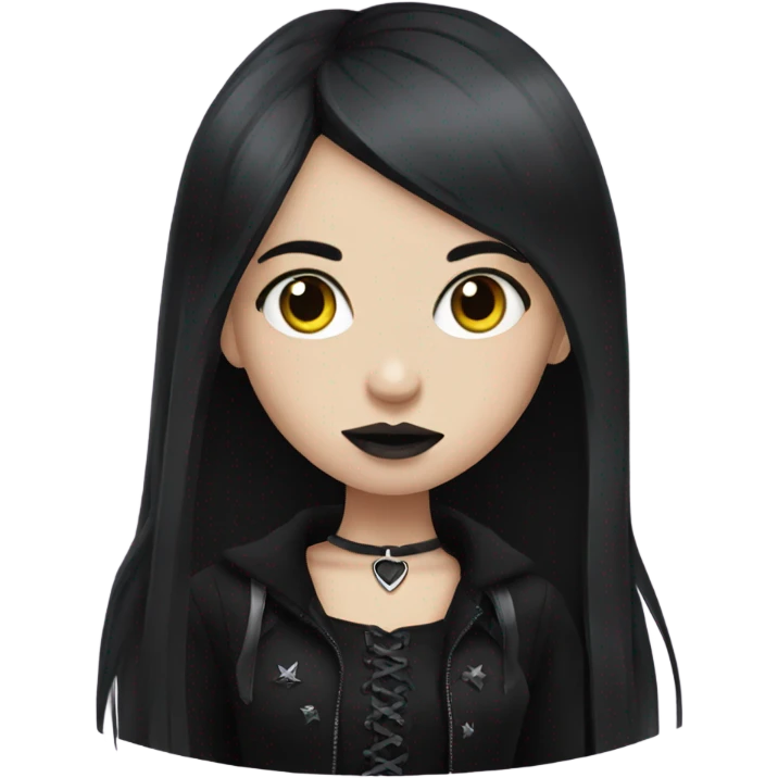 Goth girl  emoji