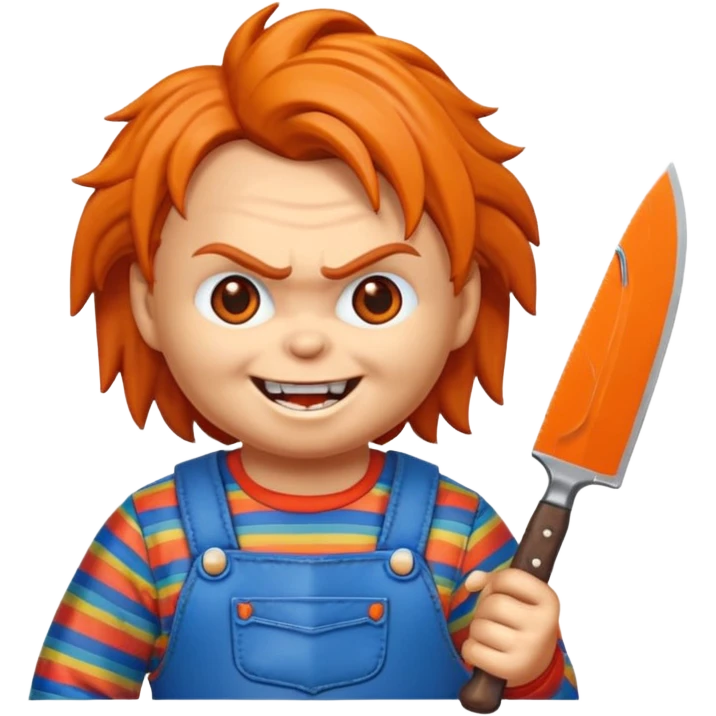 Un emojin de chuky emoji