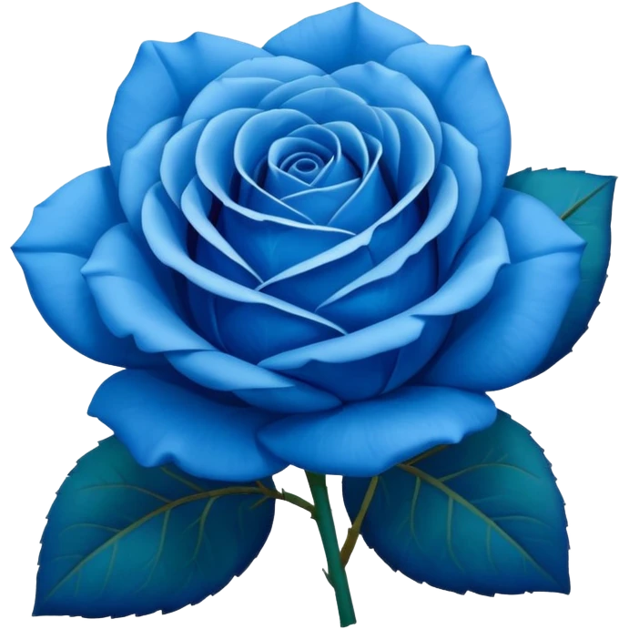 Blue Rose emoji