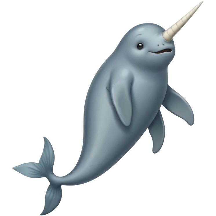 narwhal and gibbon combined emoji