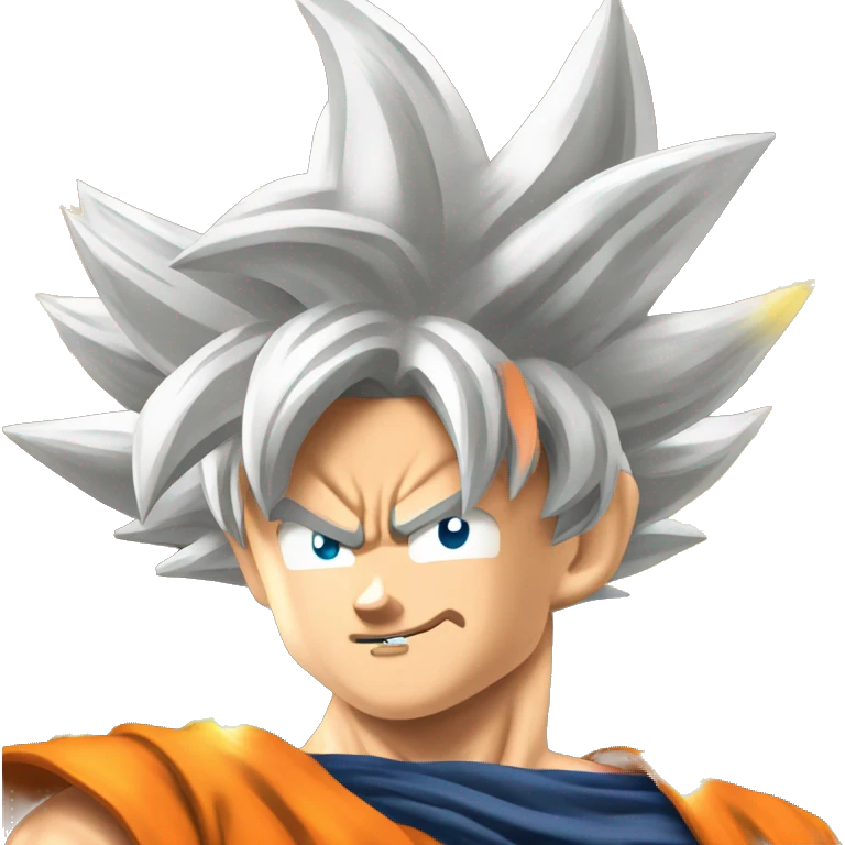 super sayian god super sayain goku emoji