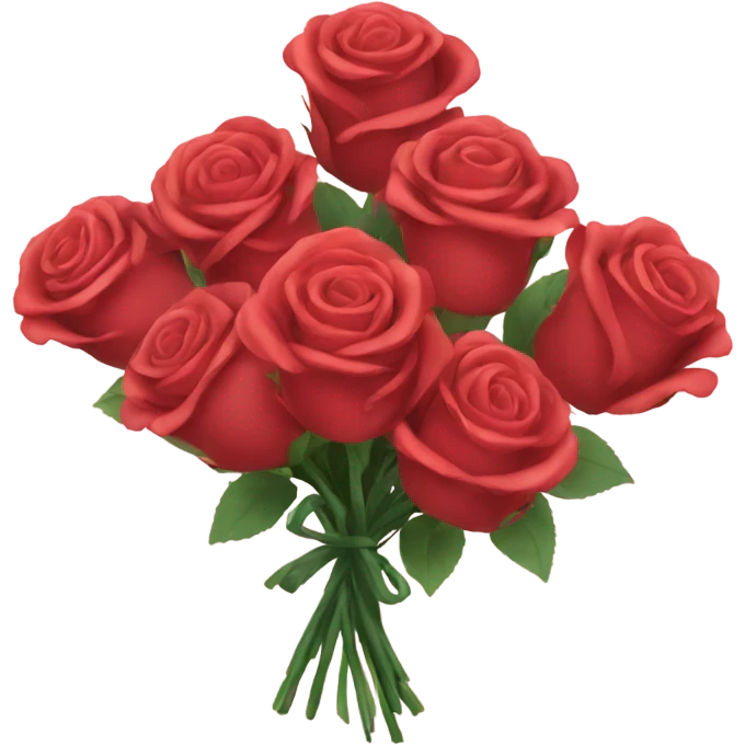 Bouquet of roses emoji