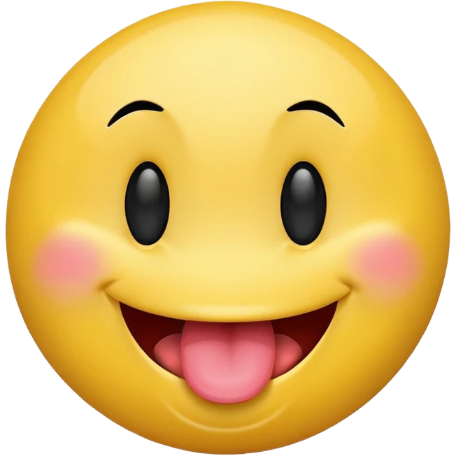 A smiley face shaking its head with its tongue out emoji