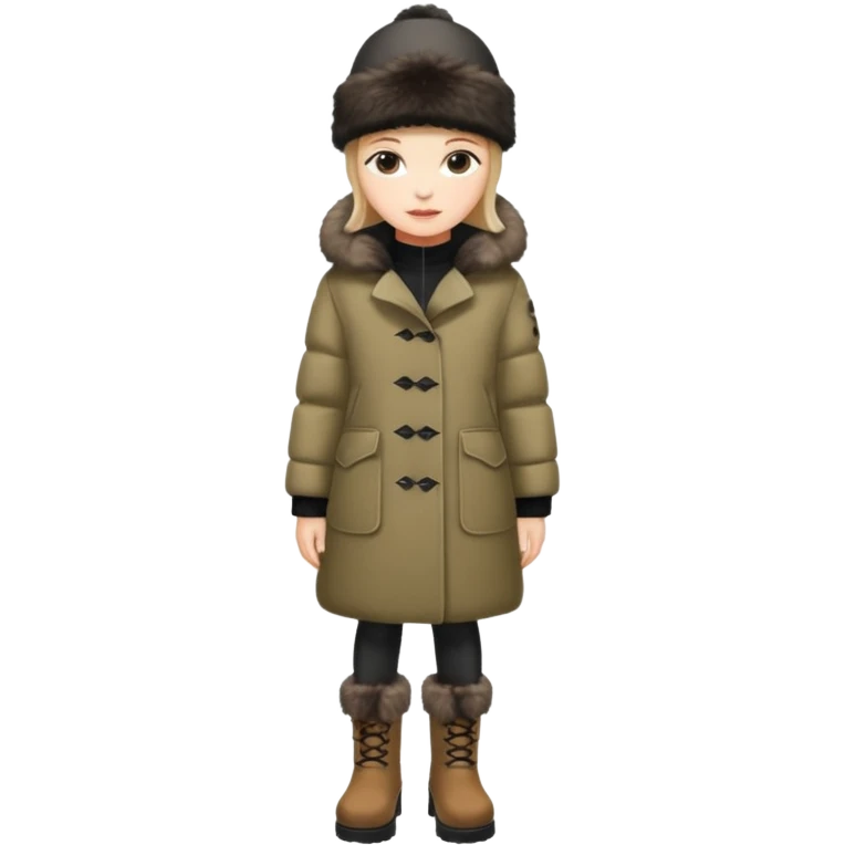 Russian street fashion emoji