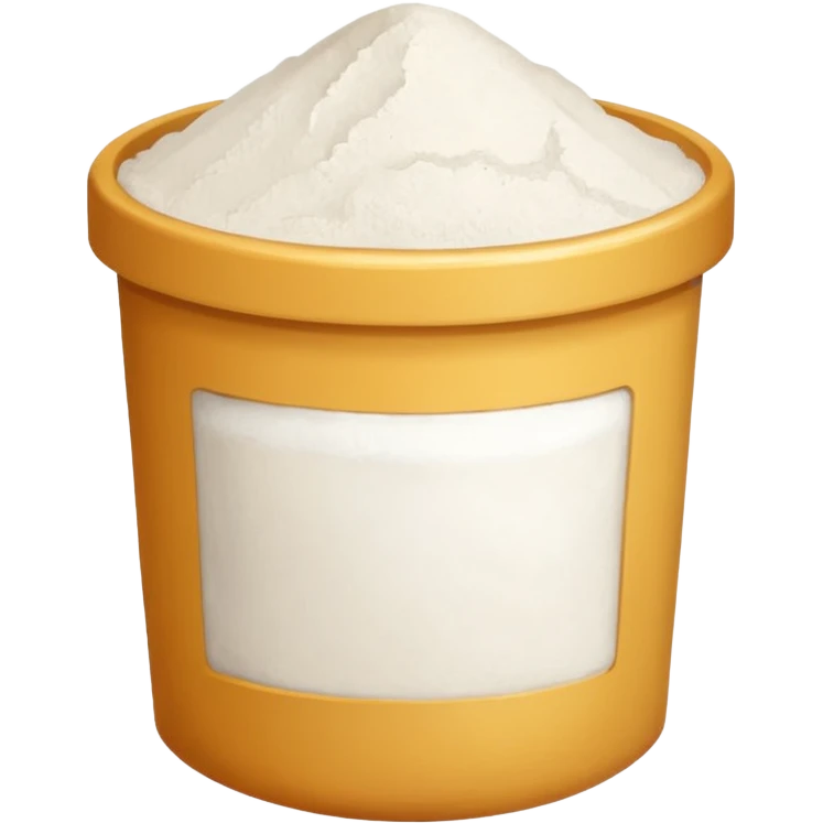 a paquet of flour emoji