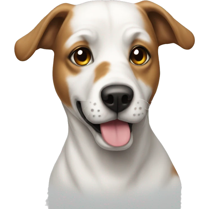 dog white emoji