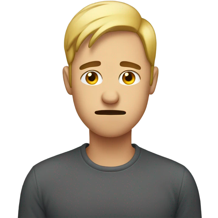 Embarrassed side eye with hand over face emoji