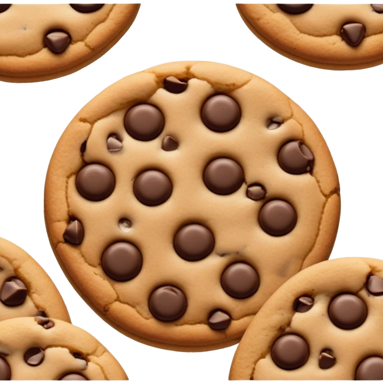 chocolate chip cookie emoji