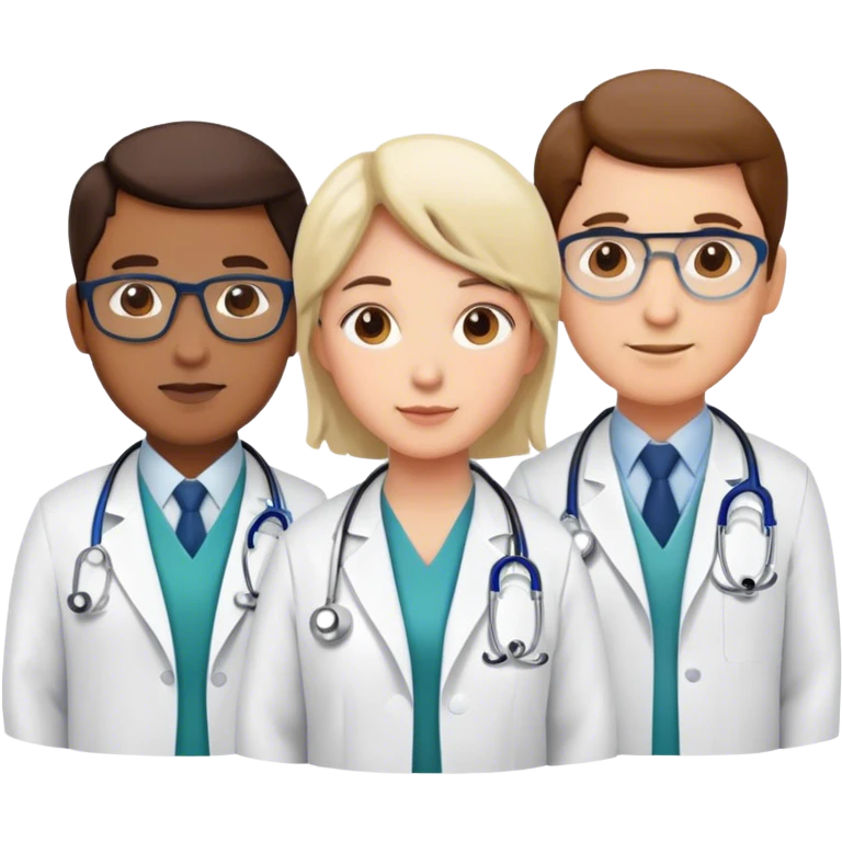 3 doctors  emoji