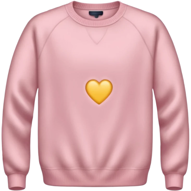 very very light pink sweater without any faces on them emoji