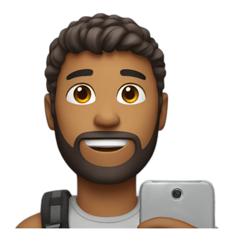 Taking a Selfie emoji