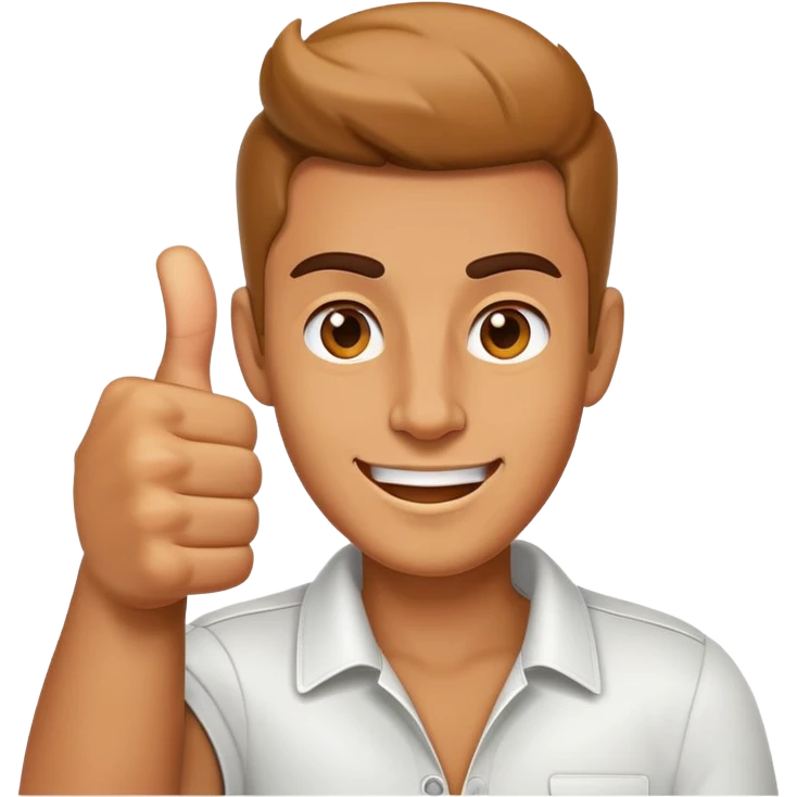 Cool face with a thumbs up emoji