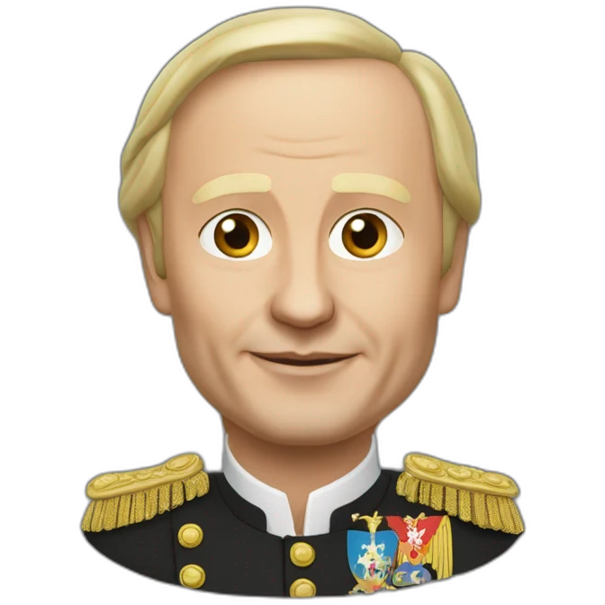Vladimir Poutine en colère emoji