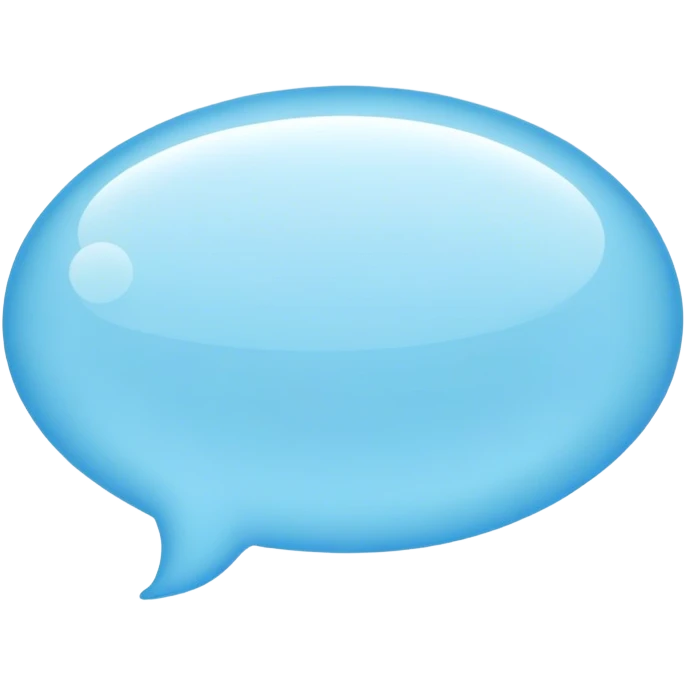 message bubble emoji