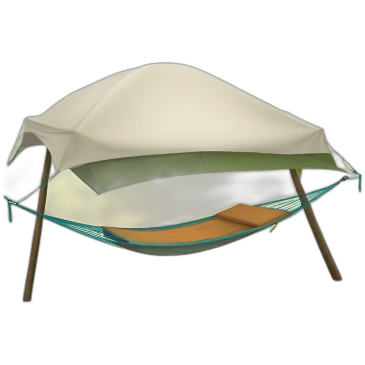 Hammock with Tent emoji