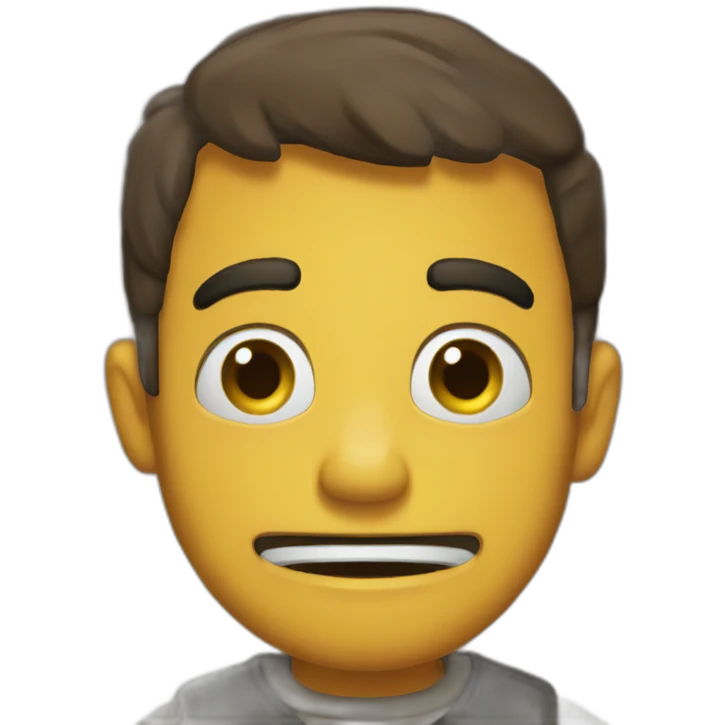 this is fine meme emoji