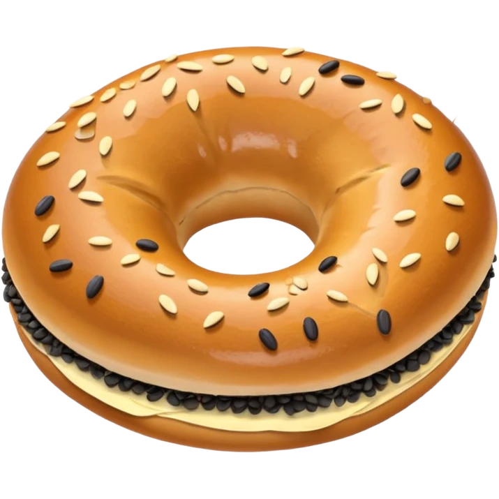 poppy bagel emoji