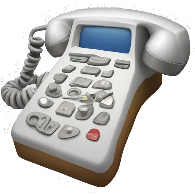 telephone iPhone  emoji
