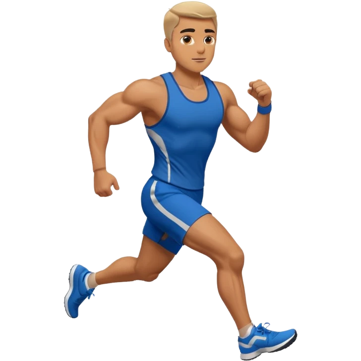 man running in sportswear emoji