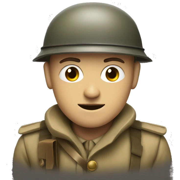 first world war british soldier emoji