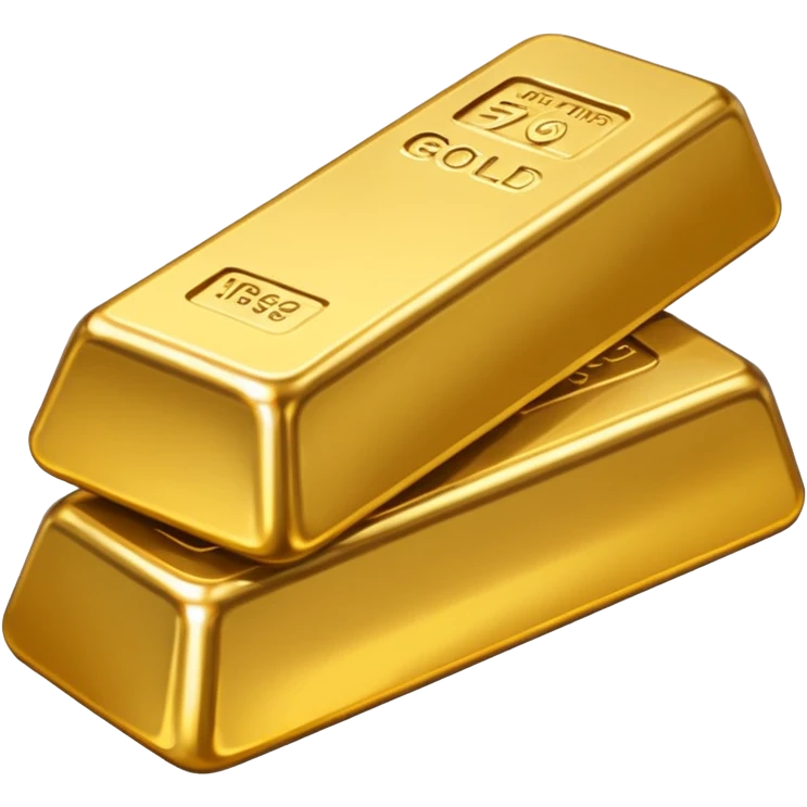 Gold bar emoji