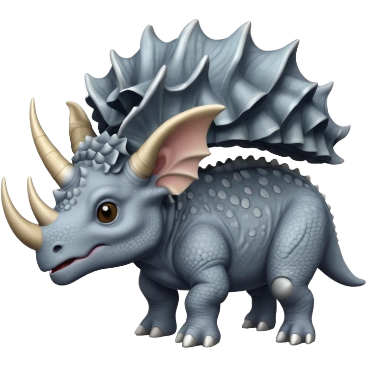 Triceratops emoji