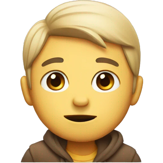 Shy emoji