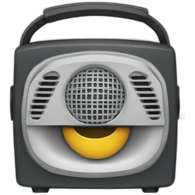 Une radio emoji