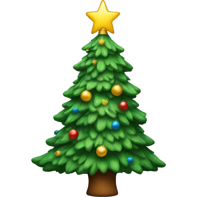 Christmas tree emoji