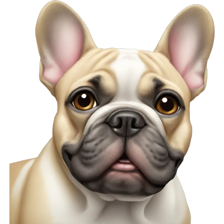 French bulldog emoji