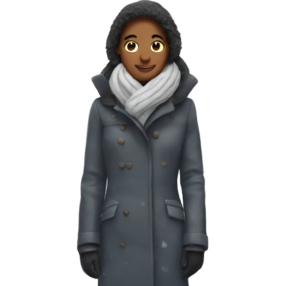 New york in Snow  emoji
