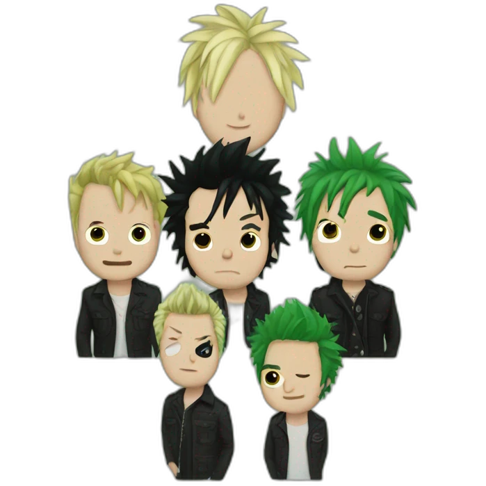 Green Day band emoji