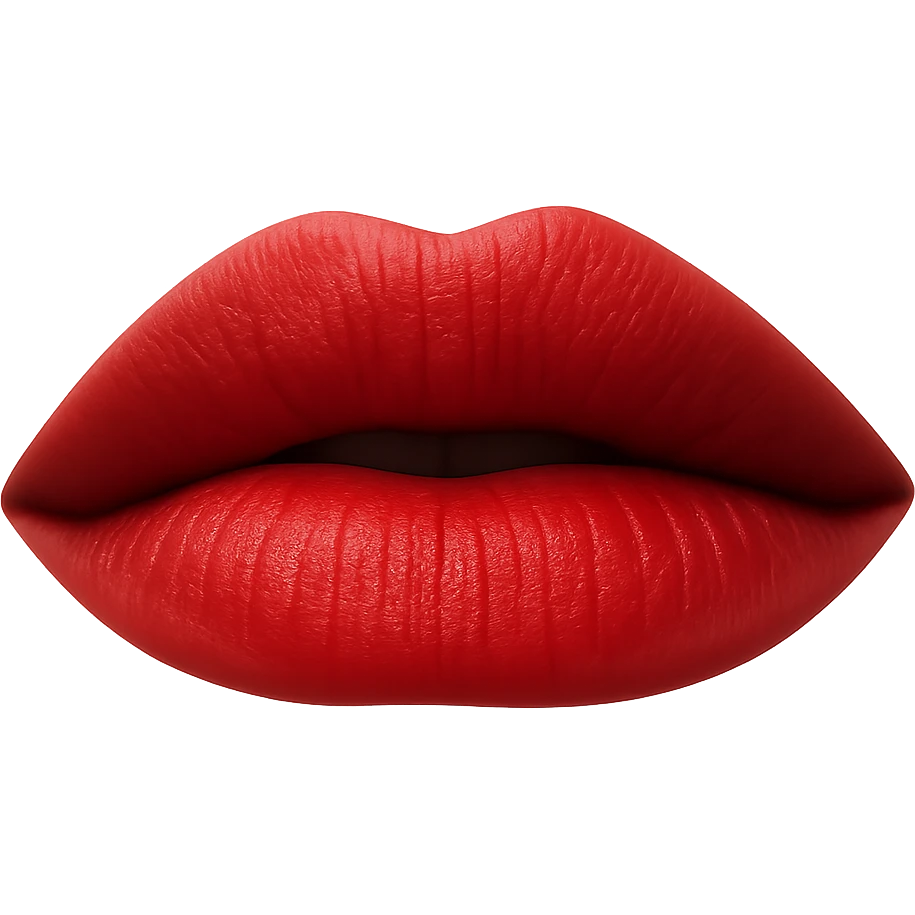lips, remove background emoji